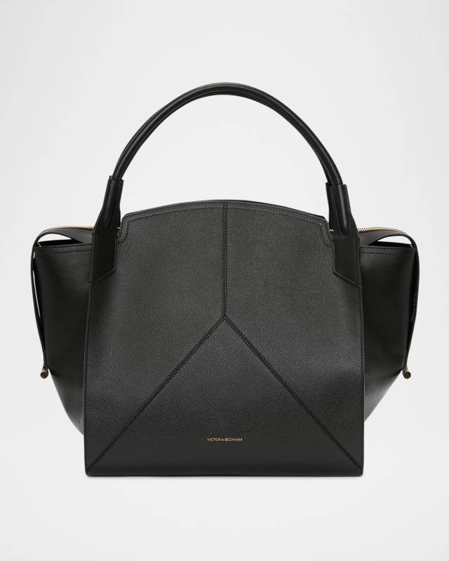 The Victoria Grained Leather Shoulder Bag